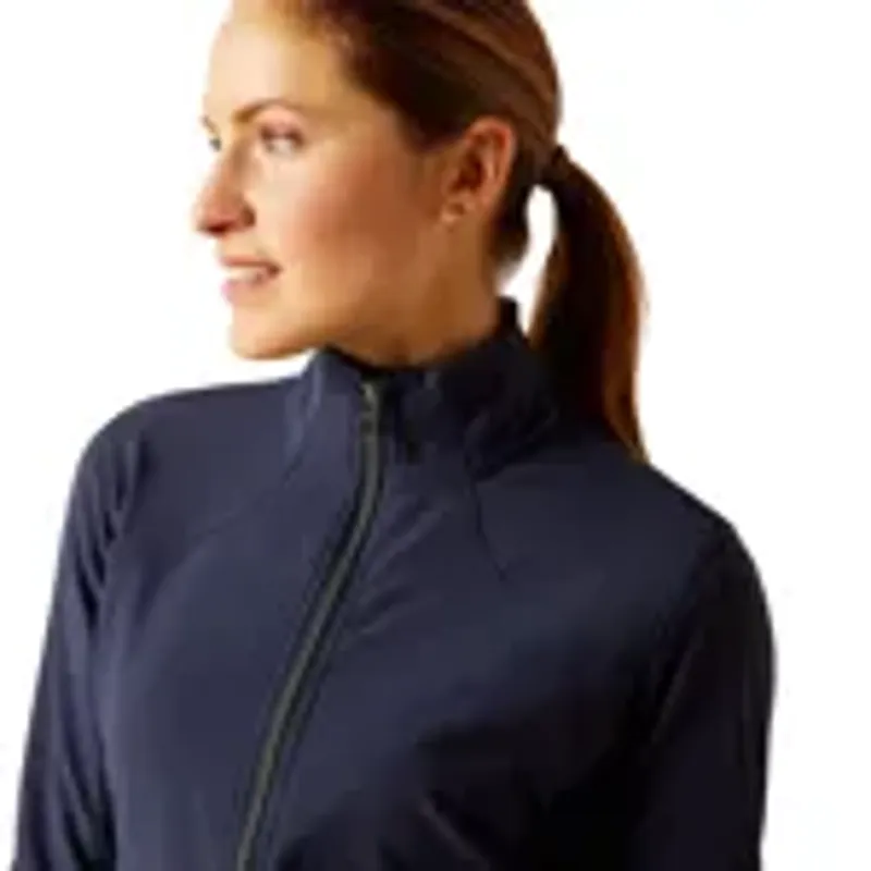 Ariat Boreas Full Zip Sweatshirt - Navy-2