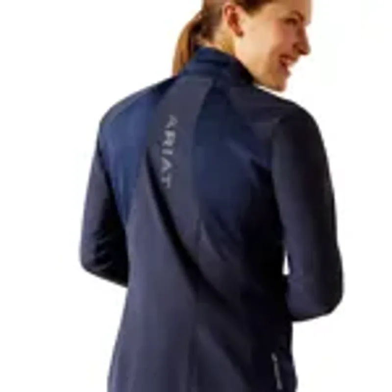 Ariat Boreas Full Zip Sweatshirt - Navy-3