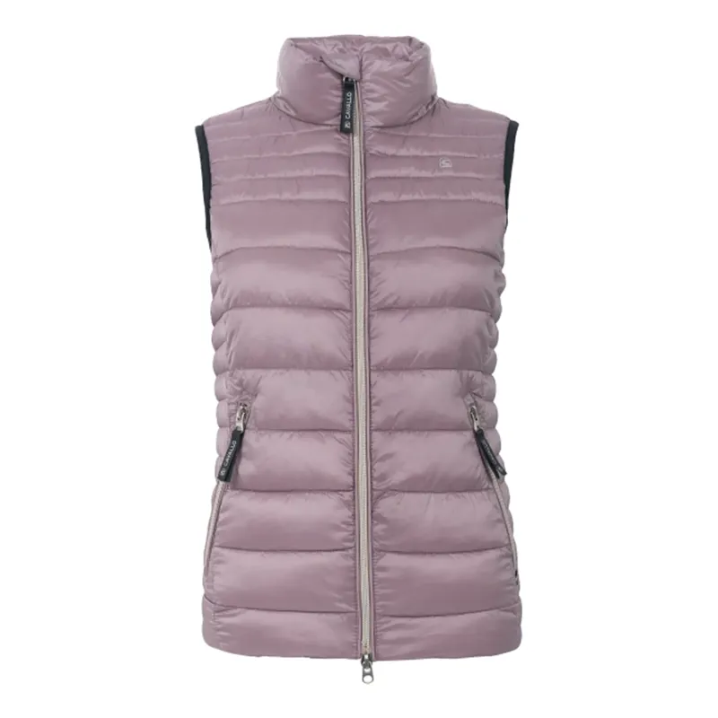 Cavallo Elexa Quilted Waistcoat - Powder Lilac