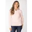 Rydale Ladies Crew Neck Cable Knit Jumper Emma - Soft Pink