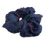 Equetech Hair Scrunchie - Polka Dot - Navy/Red