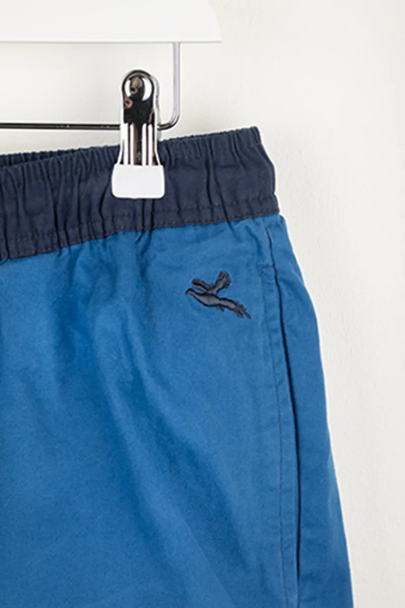 Rydale Men's Quartered Cotton Rugby Shorts - Fordon - Navy/Blue-2
