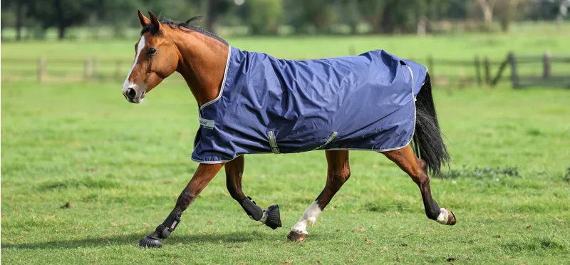 Bucas Freedom Turnout Light High Neck - Navy-1