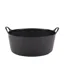 Red Gorilla Tub Small Shallow 15L - Black