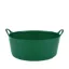 Red Gorilla Tub Small Shallow 15L - Green