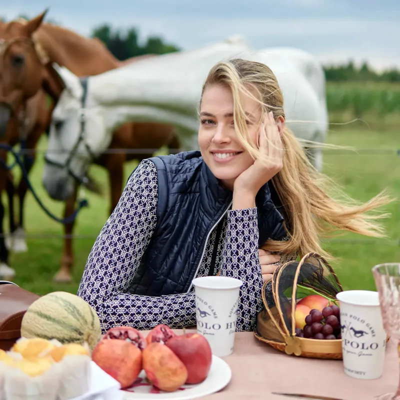 HV Polo UV Top HVP Melody - Navy-1