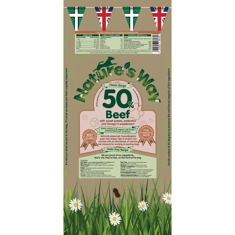Nature's Way 50% Classic Beef Adult Dog Food