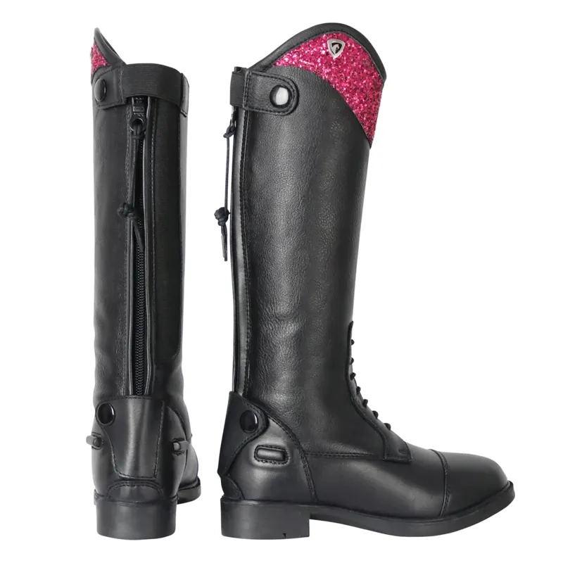 Hy Equestrian Erice Riding Boot - Pink/Black