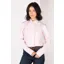 Rydale Ladies Oxford Cotton Ruffled Shirt Ivy - Pink