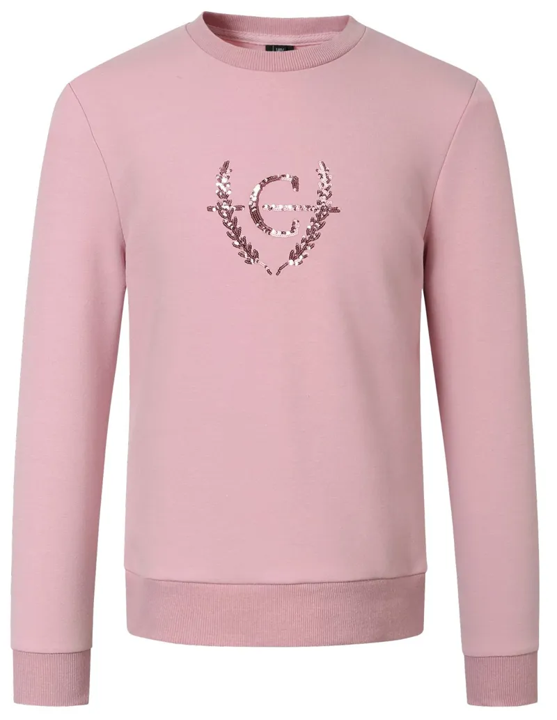 Covalliero Children's Sweater - Pearl Rose