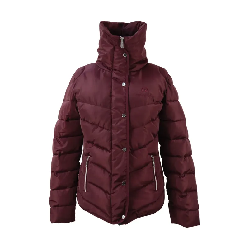 Coldstream Kimmerston Quilted Coat in Windsor Wine