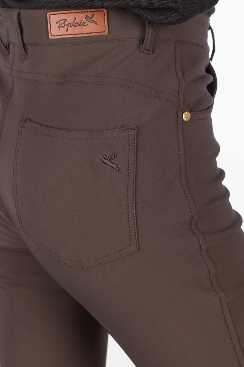 Rydale Ladies Walking Trousers Kilnwick II - Dark Brown-2