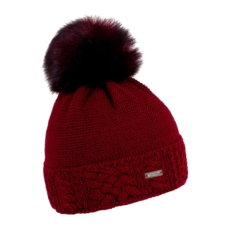 Sabbot Lenka Bobble Hat - Burgundy