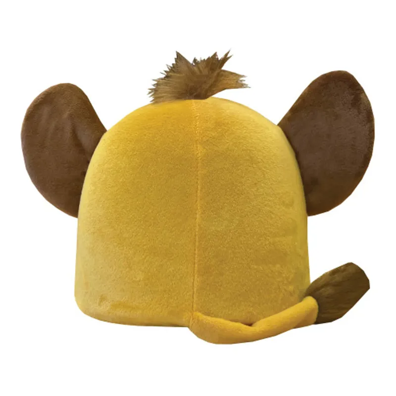 Equetech Childs Leo Lion Hat Silk - Yellow/Brown-1
