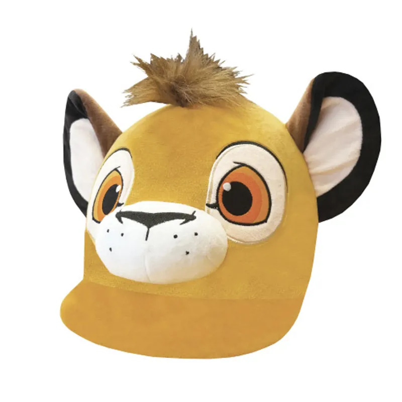 Equetech Childs Leo Lion Hat Silk - Yellow/Brown