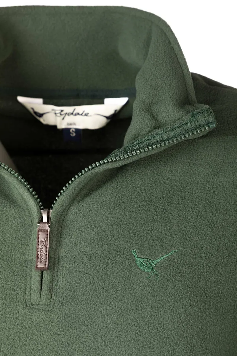 Rydale Men's Overhead Fleece - Kelk - Dark Green-2