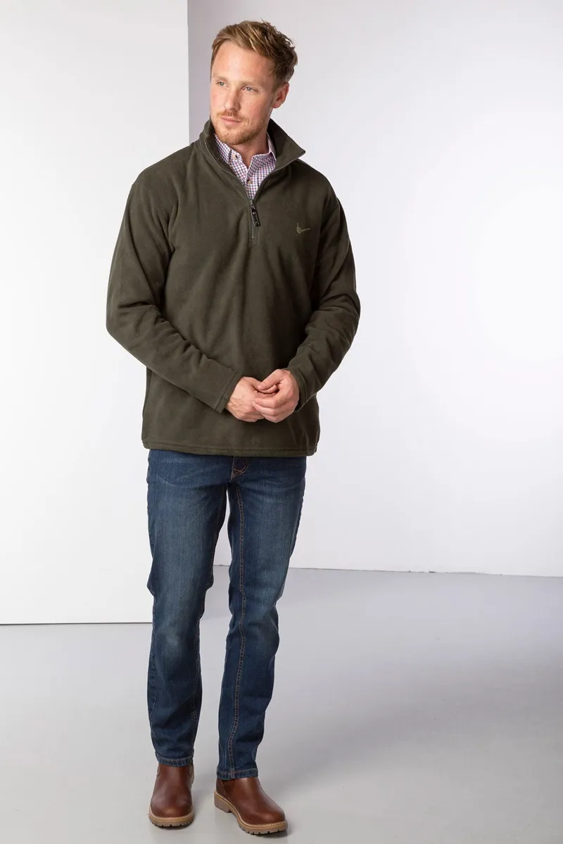 Rydale Men's Overhead Fleece - Kelk - Khaki-2