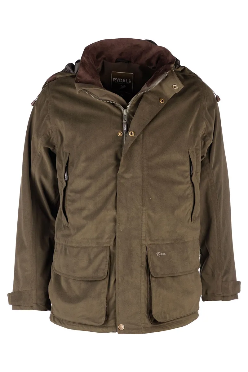 Rydale Men's Shooting Jacket - Danby II - Dark Olive