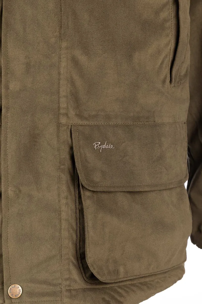 Rydale Men's Shooting Jacket - Danby II - Dark Olive-2