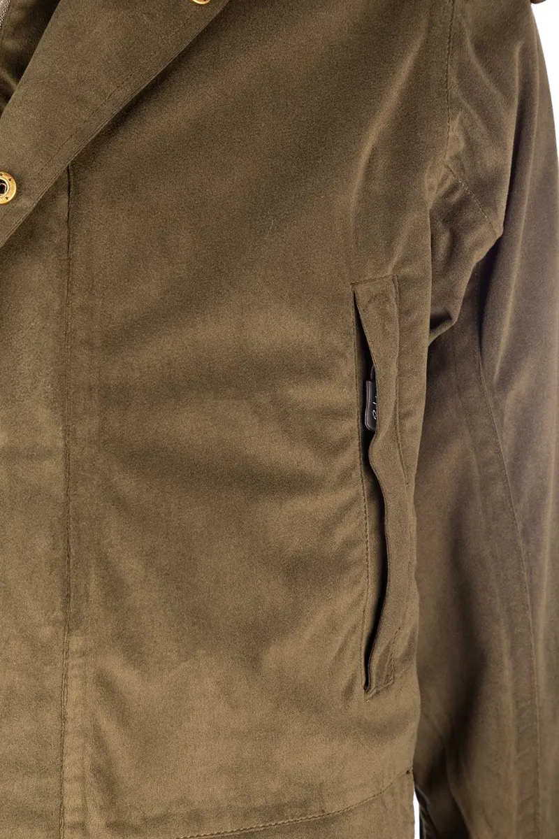 Rydale Men's Shooting Jacket - Danby II - Dark Olive-4