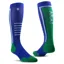 AriatTEK Ultrathin Performance Sock - Mazarine Blue/Pool Table Green