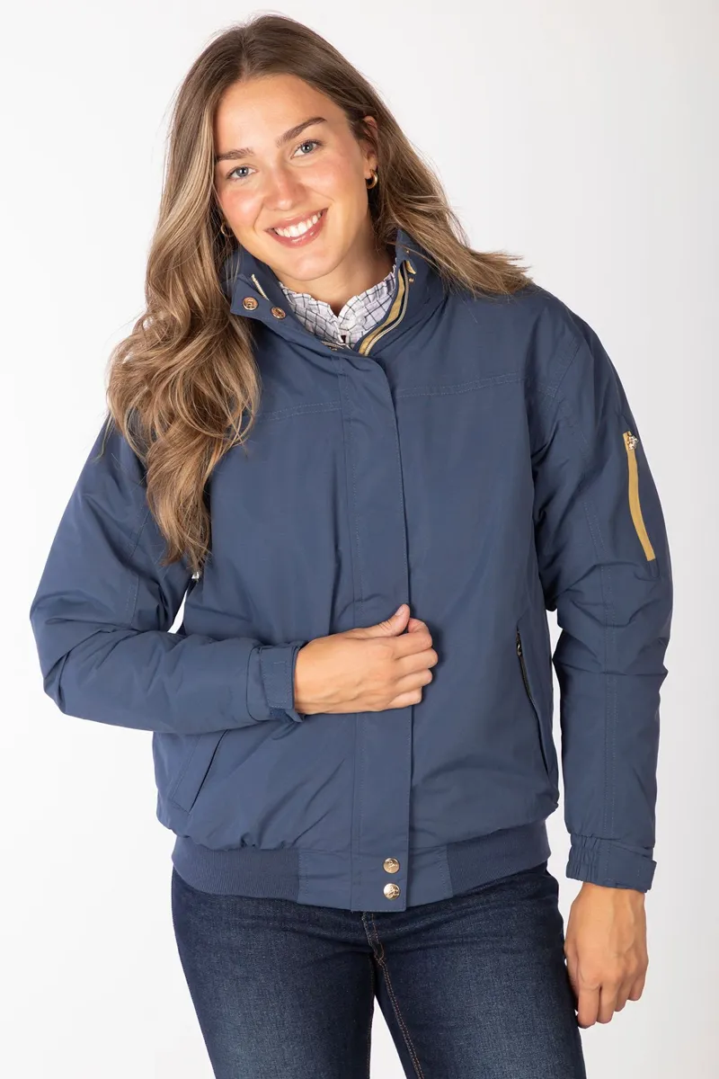 Rydale Ladies Equestrian Bomber Jacket Ripon IV - Dark Denim