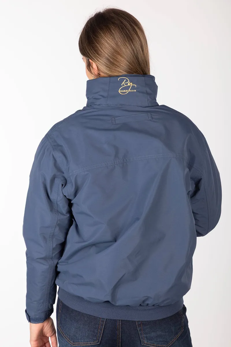 Rydale Ladies Equestrian Bomber Jacket Ripon IV - Dark Denim-1
