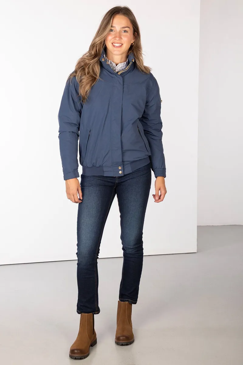 Rydale Ladies Equestrian Bomber Jacket Ripon IV - Dark Denim-2