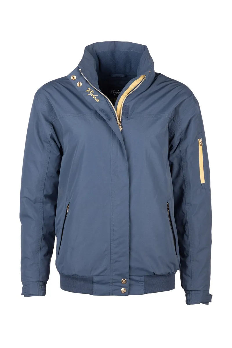 Rydale Ladies Equestrian Bomber Jacket Ripon IV - Dark Denim-8