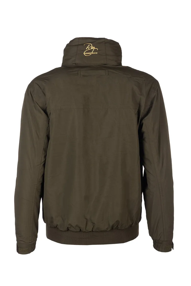 Rydale Ladies Equestrian Bomber Jacket Ripon IV - Dark Khaki-9