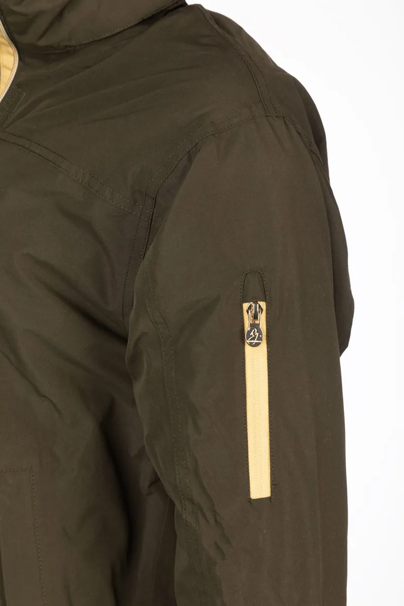 Rydale Ladies Equestrian Bomber Jacket Ripon IV - Dark Khaki-11