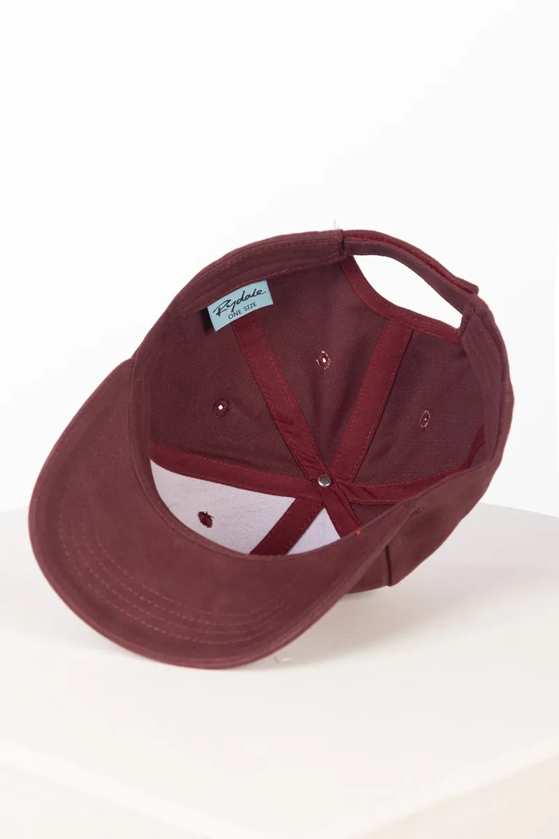 Rydale Snaffle Baseball Cap - Ripon - Wine-2